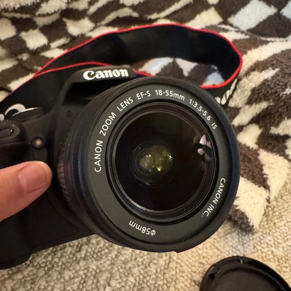 Canon EOS Rebel T1i Black Digital Camera Sleek Design
